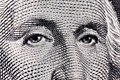 Detail on a $1 bill :: © 2010