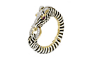 Zebra bracelet :: © 2009